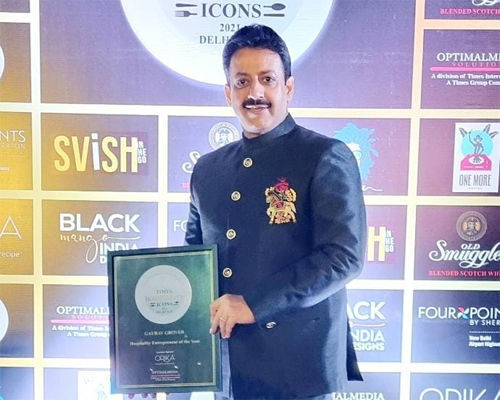 Times Hospitality Entrepreneur Of the Year 2021